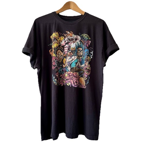 Rick and morty shirt 100 - rick, 100%