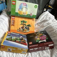 4 x empty Lego box number 40762.40700.40784.40682 no  bricks or instructions 