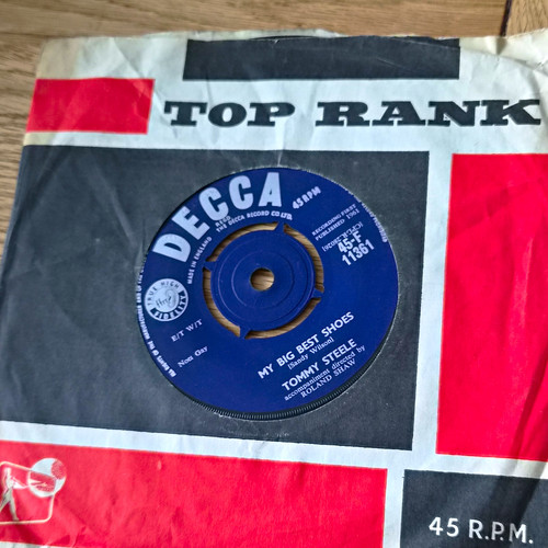 Tommy steele decca - tommy, 45-f