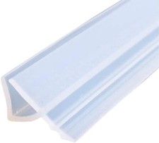 Mintice Shower Screen Seal Strip For 10mm Glass Clear Shower Door Seal ‎‎199CM