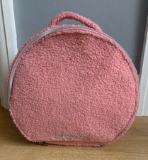 Soap & Glory Large Soft Pink Teddy Plush Vanity Case Pink