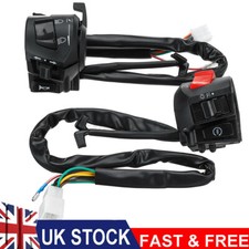 Universal Motorcycle Motorbike Handle Bar Switch Light On/Off Indicator Control