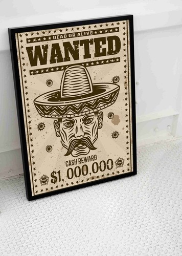 Wanted dead alive reward - dead,