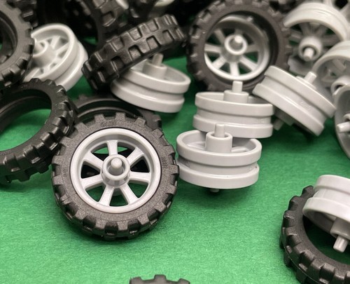 Lego motor bike - bike, grip