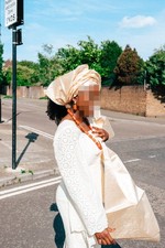 Custom-Made Cream Nigerian