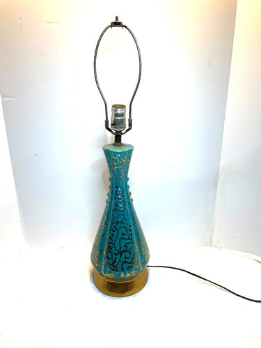 Vintage mcm blue gold - blue, aqua