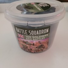 100  Toy Soldier Squadron British Plastic Army Battle Commandos