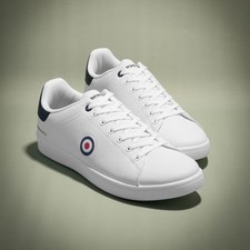 Lambretta Mens Trainers White