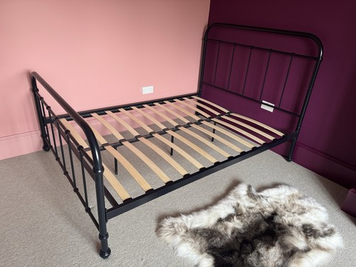 Black metal double - , frame