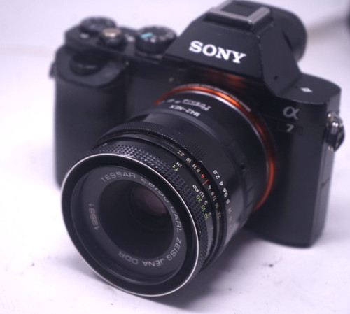 Sony mount adapted 50mm - sony,