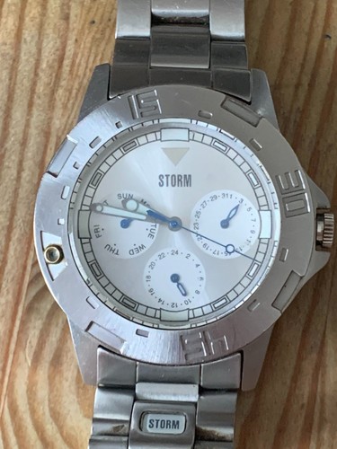 Mens storm wrist watch worn - mens,