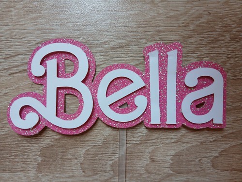 Personalised pink fashion doll - personalised,