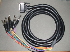 D-Sub to 1/4" Jack Lead x 3 metres long for Mackie D8b/HDR/MDR/SDR