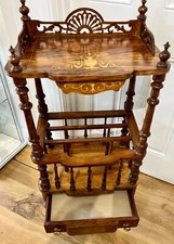 Victorian Walnut Whatnot
