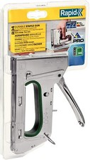 Rapid R34 PRO Heavy Duty Hand Tacker Staple Gun - Takes 140 Staples 6mm - 14mm