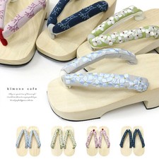 Women's Pid Heel Geta Sandals