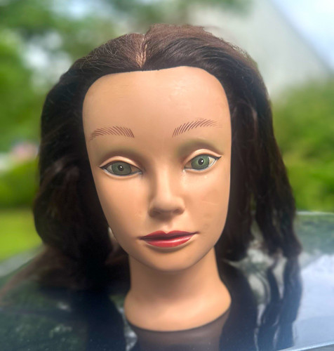 Female hair styling mannequin - female,