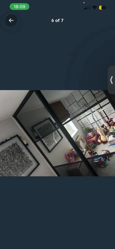 Tinted glass wardrobe