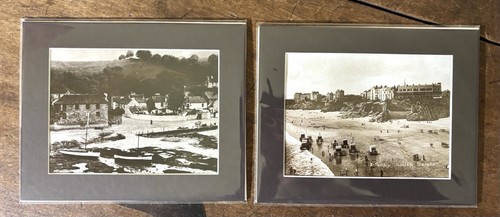 Tenby laugharne sepia - 2, x