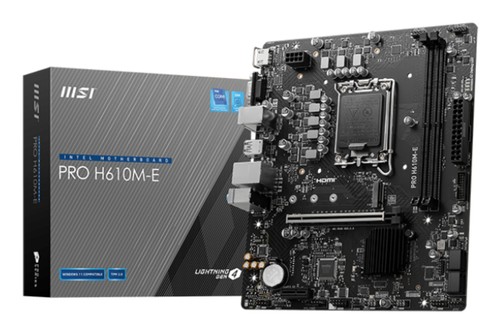 Msi pro h610m - msi, h610m-e