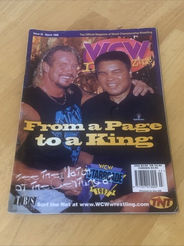 Wcw magazine march 1998 - wcw, issue