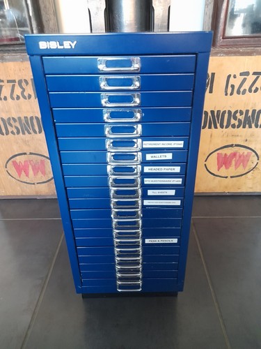 Bisley drawer blue - bisley,
