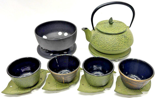 Cast iron tetsubin - cast, tea