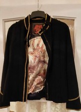 Ladies vintage military cotton jacket size 12