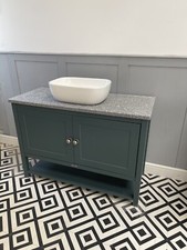 Painted Vanity Cabinet