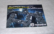 HUSQVARNA SUPERMOTARD DUAL PURPOSE BROCHURE 2004 SM510S SM610S TE510S WRE125 etc