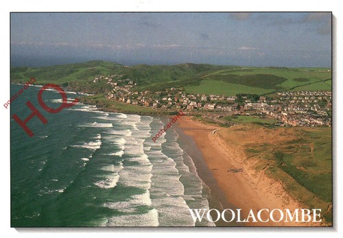 Picture postcard woolacombe - picture, postcard::woolacombe