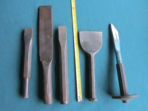 Bolster cold chisels - 5,