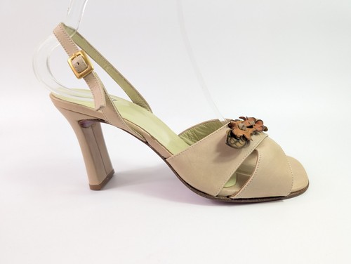 Hispanitas beige all leather - beige,