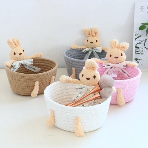 Plant fiber storage basket - plant,