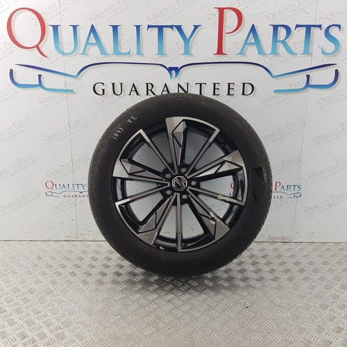 Alloy wheel with - mg,