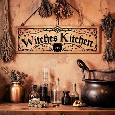 Witches Kitchen Slim Tin Sign