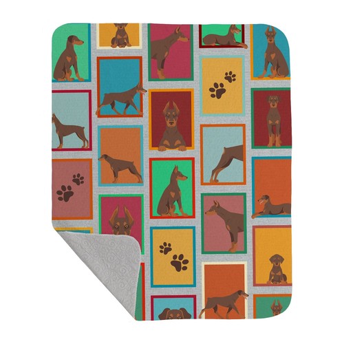Lots red doberman - lots,