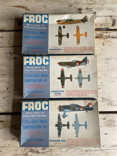 Vintage frog model kits - frog,