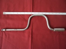 Vintage Wheel Brace Speed Brace 1/2" Drive Rotating Collar Handle 17" (43cm)