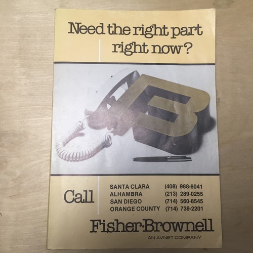Fisher brownell catalog - catalog, ~