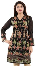 Women’s Black Embroidered