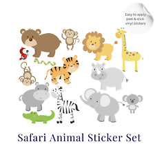 Jungle Safari Animal Vinyl