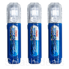 Pentel Micro Correct Pen ZL31 - High Quality Correction Pens 12ml - Pack of 3