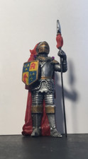 Excellent, rare, Medieval Knight in armour, well painted resin and plastic