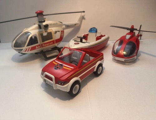 Playmobil vehicle fire - vehicle, rescue