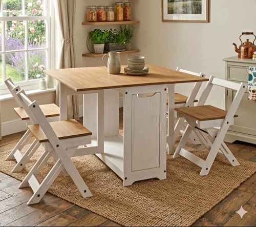 Drop leaf space - saving, dining