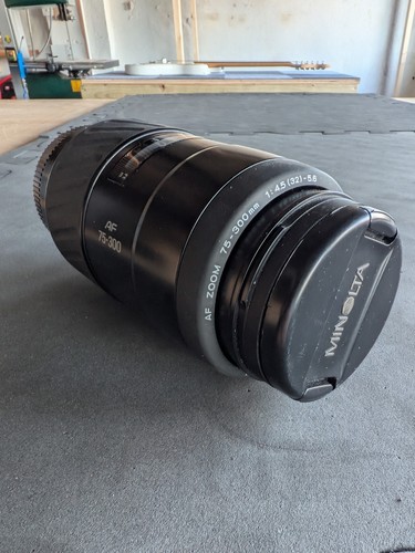 Minolta zoom 300mm - minolta, 75-300mm