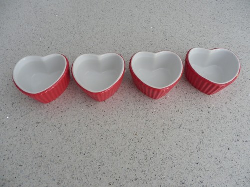 Heart shaped red - 4,
