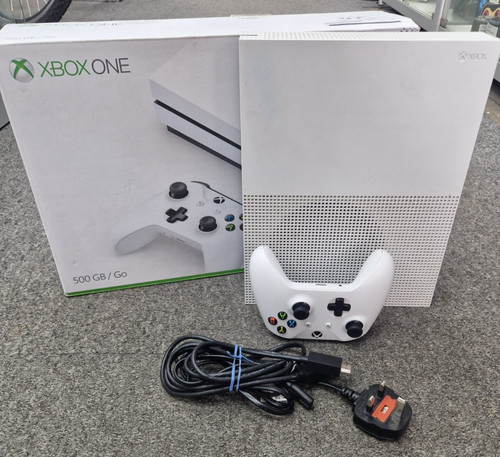Microsoft xbox one white - s,