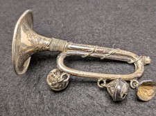 Victorian Silver Babies Rattle